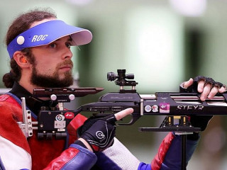 Алтайский спортсмен Сергей Каменский стал серебряным призером спартакиады сильнейших в стрельбе из пневматической винтовки