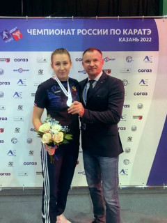 Алтайская спортсменка стала серебряным призером чемпионата России по карате