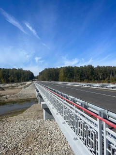 Более 130 миллионов рублей направили на обновление моста через реку Бехтемир в Алтайском крае