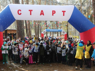 Более пятисот жителей столицы Алтайского края стали участниками соревнований, посвященных Всероссийскому дню ходьбы