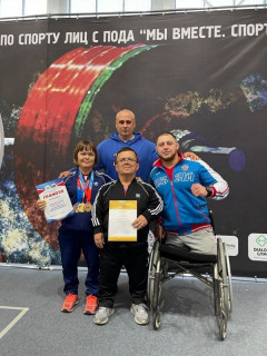 Алтайская инваспортсменка Тамара Подпальная стала победительницей Кубка России по пауэрлифтингу