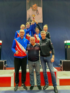 Алтайские саблистки впервые в истории выиграли командный турнир в Москве