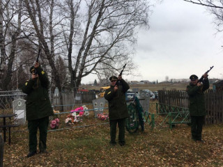 В Алтайском крае захоронили погибшего в годы Великой Отечественной войны красноармейца – уроженца региона