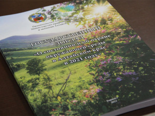 В Алтайском крае издан государственный доклад о состоянии и об охране окружающей среды в регионе в 2021 году