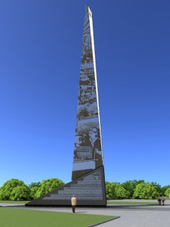 В День народного единства в Барнауле торжественно откроют стелу «Город трудовой доблести»