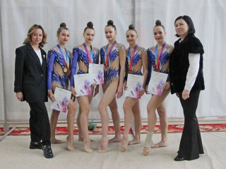 Алтайские гимнастки достойно выступили на всероссийских соревнованиях в Омске