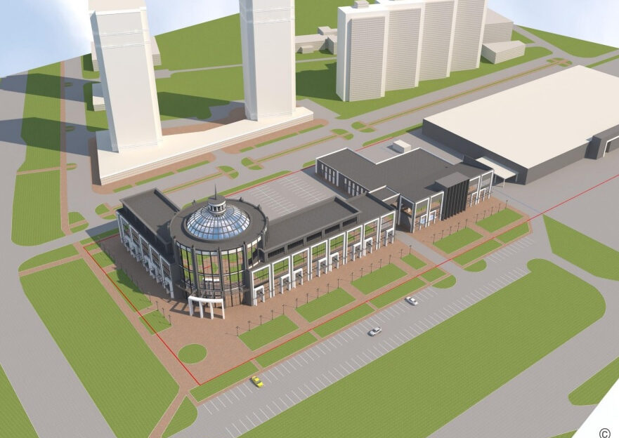 Градостроительный совет одобрил проект многоквартирного дома в старой части Барнаула и современного торгового центра на въезде в город