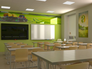 В Алтайском государственном аграрном университете оборудуют двенадцатую специализированную брендированную аудиторию