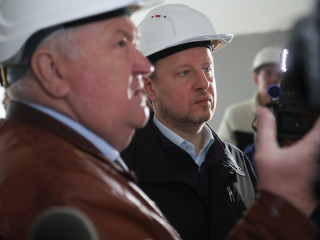 Губернатор Алтайского края Виктор Томенко оценил комплексный подход к застройке жилого квартала в Барнауле