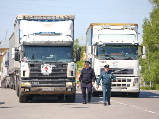 Из Алтайского края в зону специальной военной операции отправлено уже более 1300 тонн гуманитарных грузов