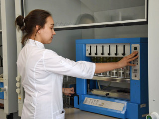 В лабораториях инжинирингового центра «ХимБиоМаш» Алтайского государственного технического университета проводят исследования пищевой ценности зерновых культур