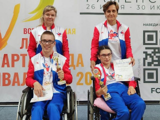 Алтайские спортсмены стали призерами Всероссийской летней спартакиады инвалидов