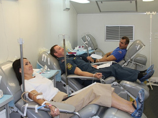 Сотрудники Главного управления МЧС России по Алтайскому краю стали донорами крови