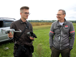 Специалисты Алтайского края участвуют в съемках первого в России учебного фильма об агродронах