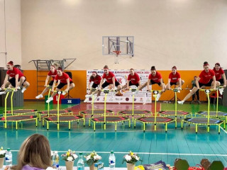 На Кубок Алтайского края по джампинг-фитнесу приехали спортсмены из четырех регионов России и Казахстана