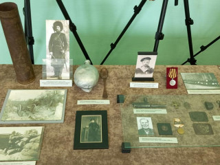 Алтайские казаки приняли участие в подготовке выставки к 120-й годовщине начала Русско-японской войны