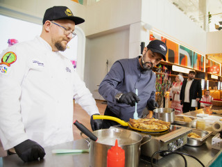 Блинный марафон на Международной выставке-форуме «Россия» открылся гастрономическим представлением Алтайского края