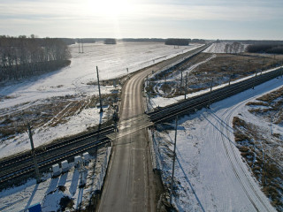 В Алтайском крае построят путепровод через железнодорожные пути с лестницами и павильоном