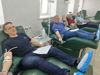 Сотрудники Госфонда «Защитники Отечества» в Алтайском крае приняли участие в донорской акции