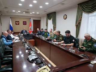 В Правительстве Алтайского края обсудили план по развитию казачества на ближайшие три года