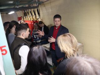 Студенты трех образовательных организаций побывали на дне открытых дверей в Государственном архиве Алтайского края