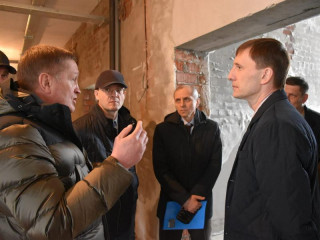 Заместитель Председателя Правительства Алтайского края Александр Климин: Темпы строительства школы в Ларичихе Тальменского района нужно наращивать в ежедневном режиме