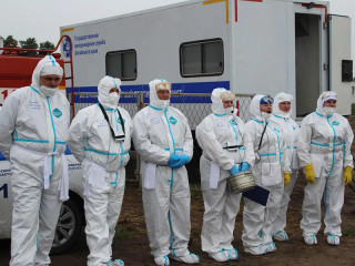 В Алтайском крае завершились межрегиональные учения по ликвидации возможного очага особо опасной болезни животных – ящура