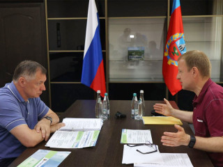 Состоялась рабочая встреча Губернатора Алтайского края Виктора Томенко и заместителя Председателя Правительства Марата Хуснуллина