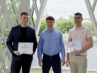 В Алтайском крае поблагодарили коллективы местных компаний, участвующих в озеленении парка «Изумрудный»