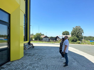 Дом культуры в Новомоношкино Заринского района готовится к открытию после реконструкции осенью текущего года