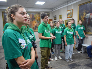 История, искусство и промышленное производство Алтайского края стали темами очередного дня работы общественной экологической экспедиции «Начни с дома своего»