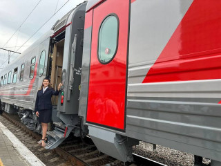 Пять современных вагонов пополнили подвижной состав пригородных поездов Алтайского края