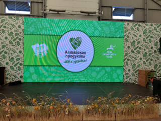 Выставка «Алтайские продукты +100 к здоровью!» работает на агрофоруме «День сибирского поля»