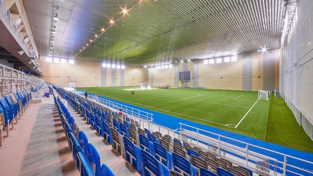 Футболисты ФК «Динамо-Алтай» провели товарищеский матч в Красноярске