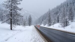 Мартовские контрасты: снег, гололед и сильный ветер ожидают жителей Алтайского края 10 марта